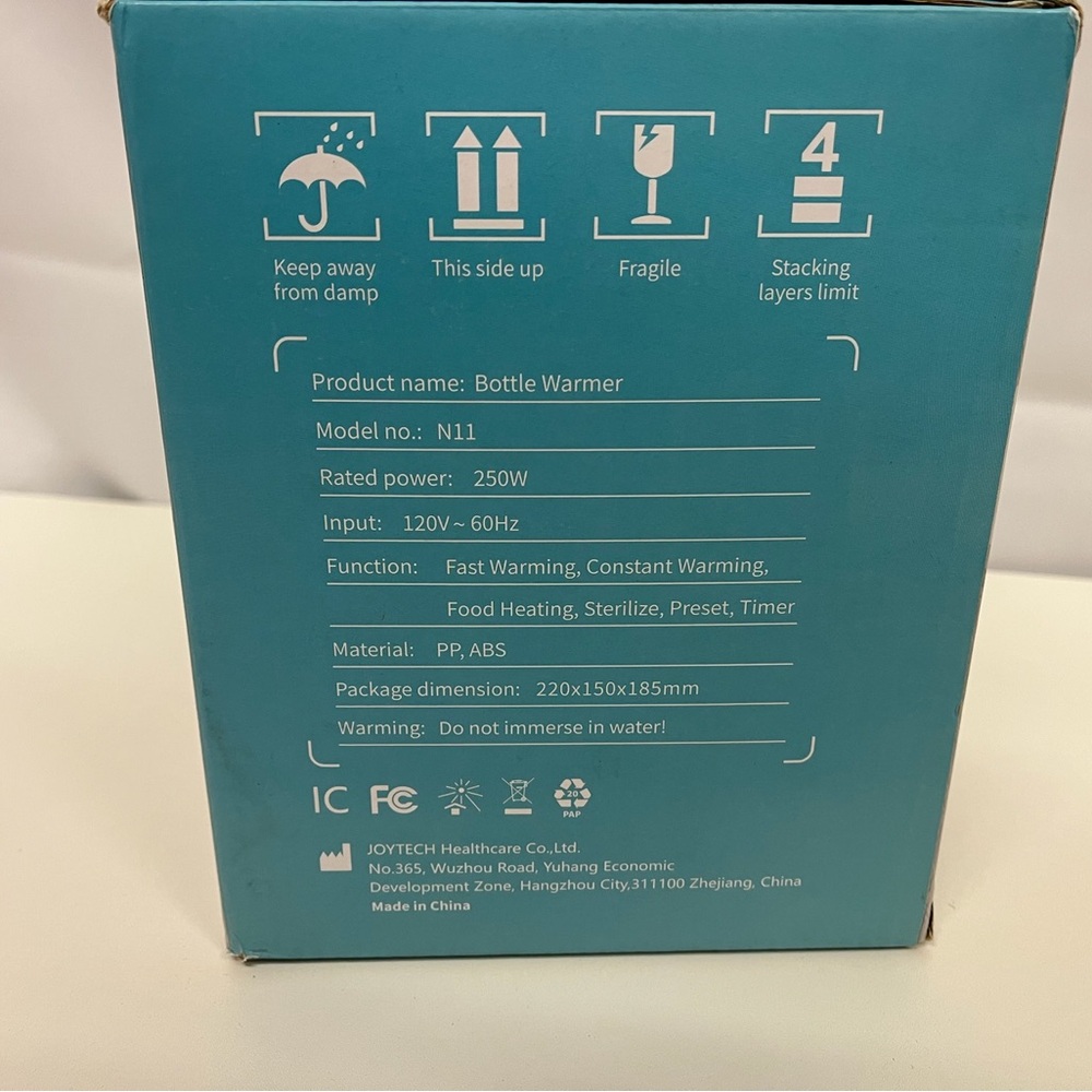 Sejoy White Baby Bottle Warmer and Sterilizer - Picture 10 of 11